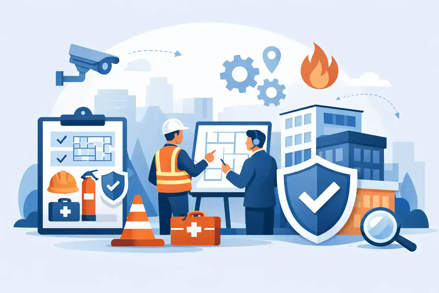 مخطط سلامة معتمد للمباني - المتطلبات والخطوات