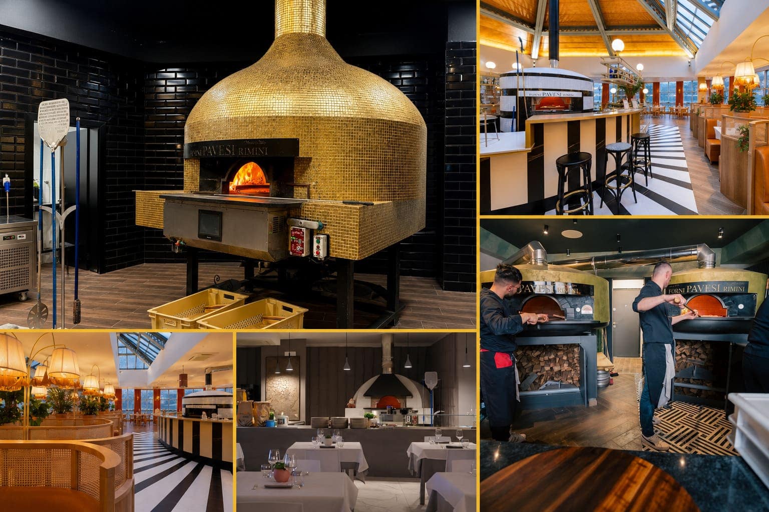 Forno professionale per pizzerie e ristoranti