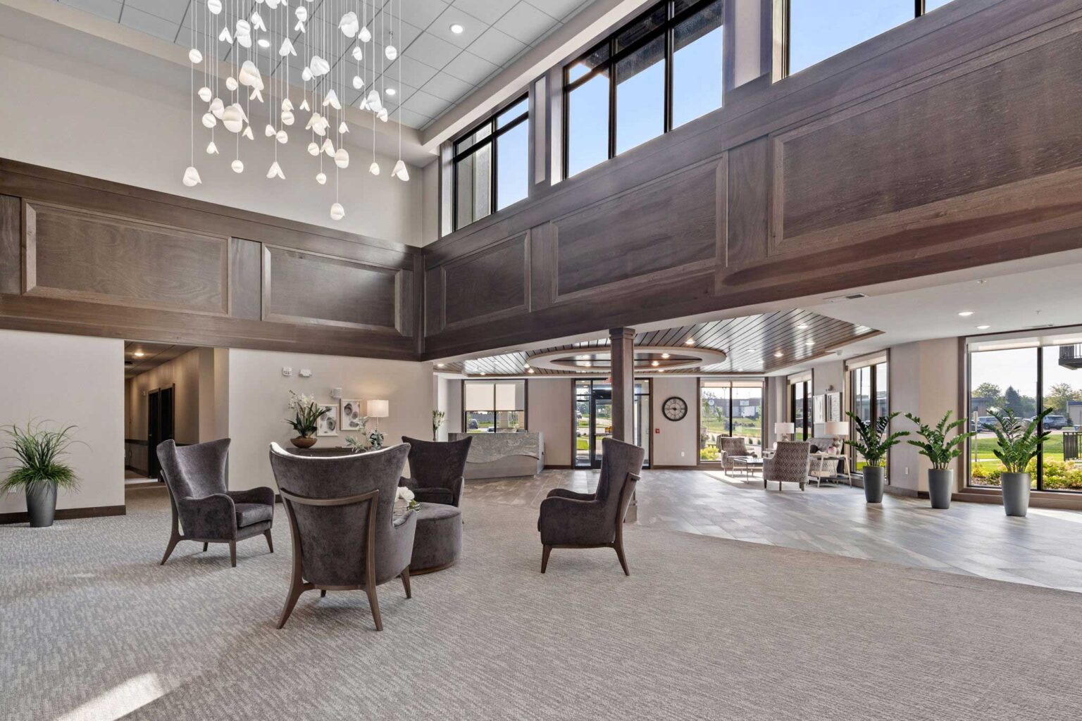 Lobby Davenport Independent and Assisted Living