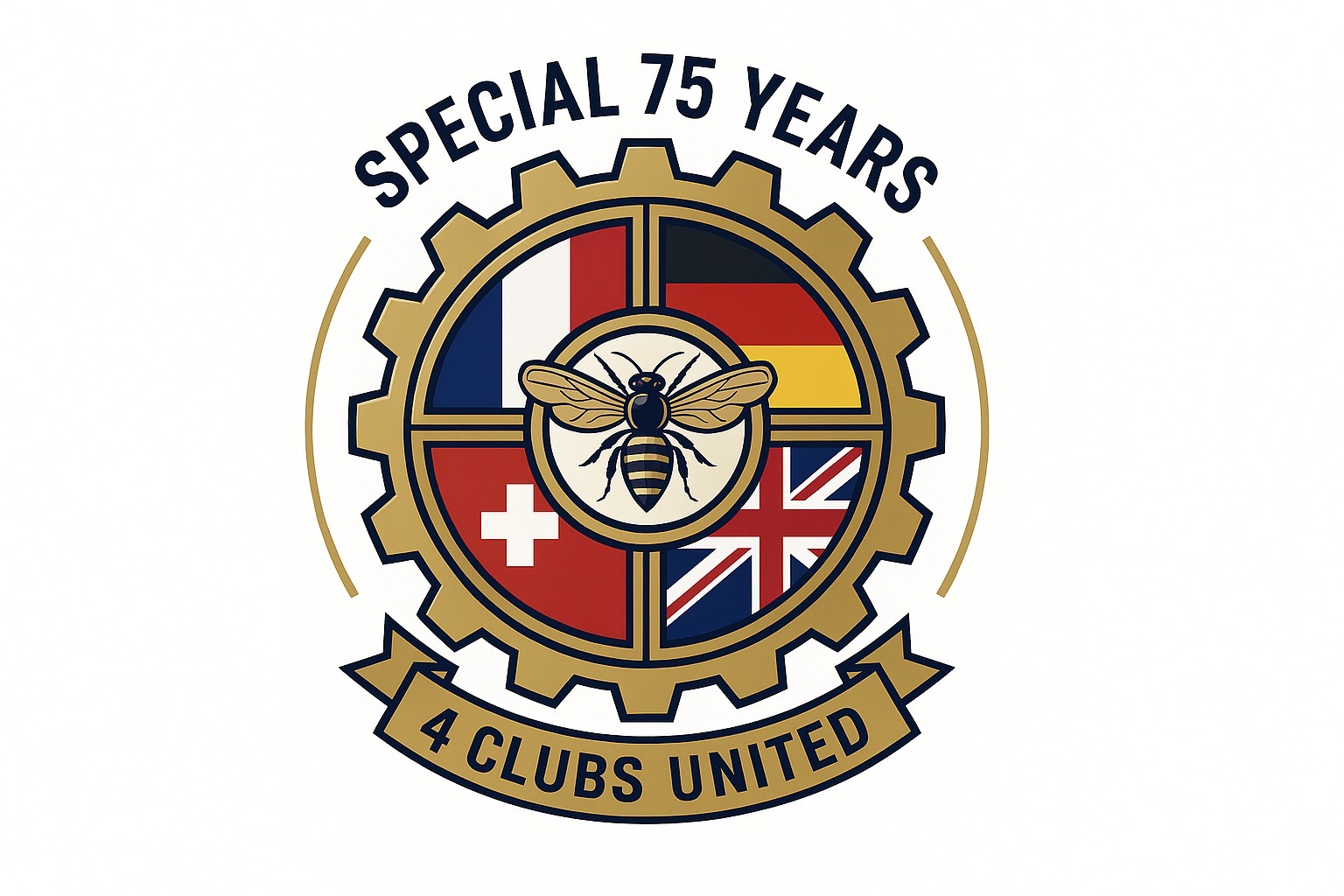 European Vespisti Week 2027 - "Special 75 Years - 4 Clubs United"