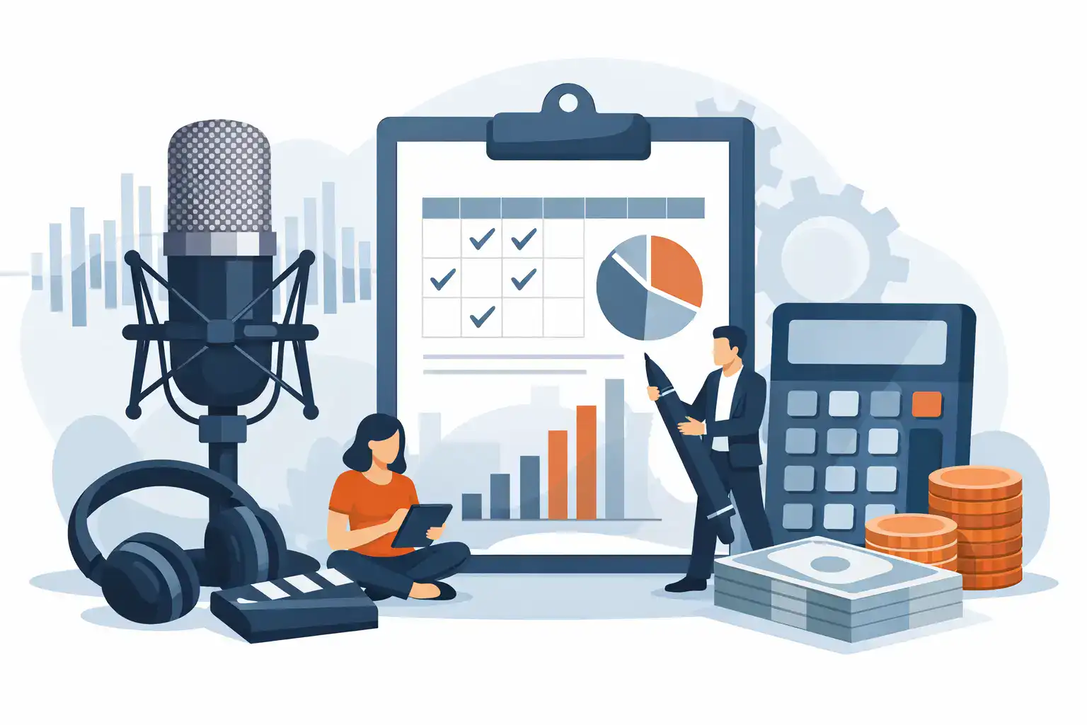 Voice over Kosten für Produktionen planen