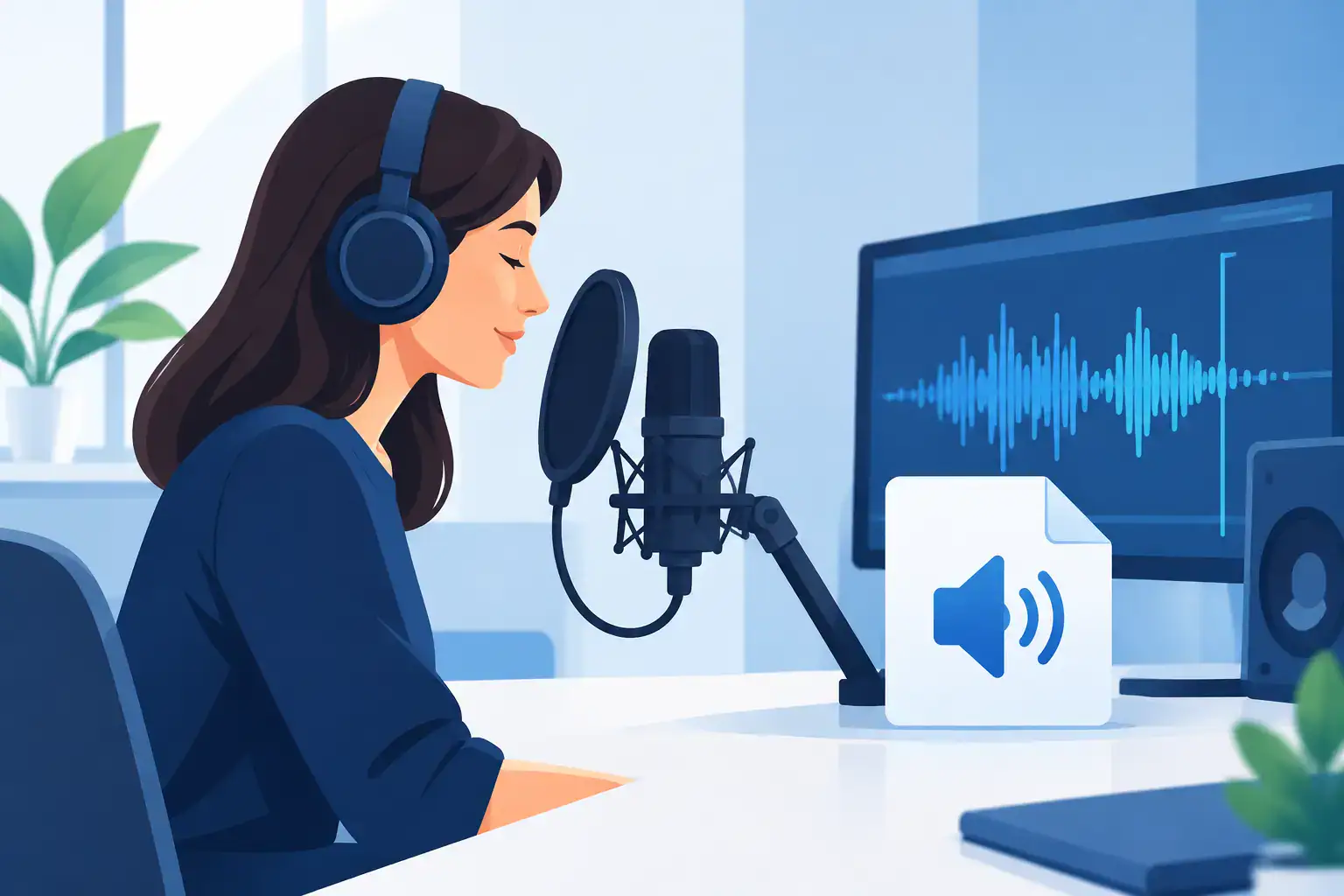 Studiofähige Sprachdatei erstellen lassen