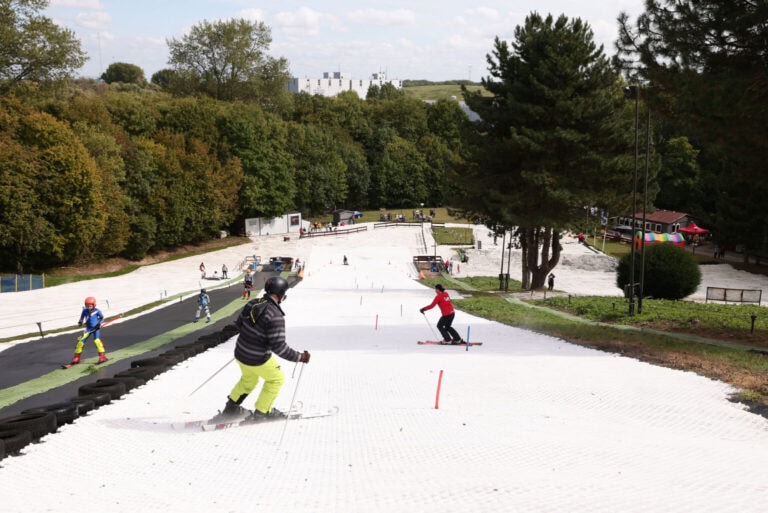 Skiën op de kunstbaan