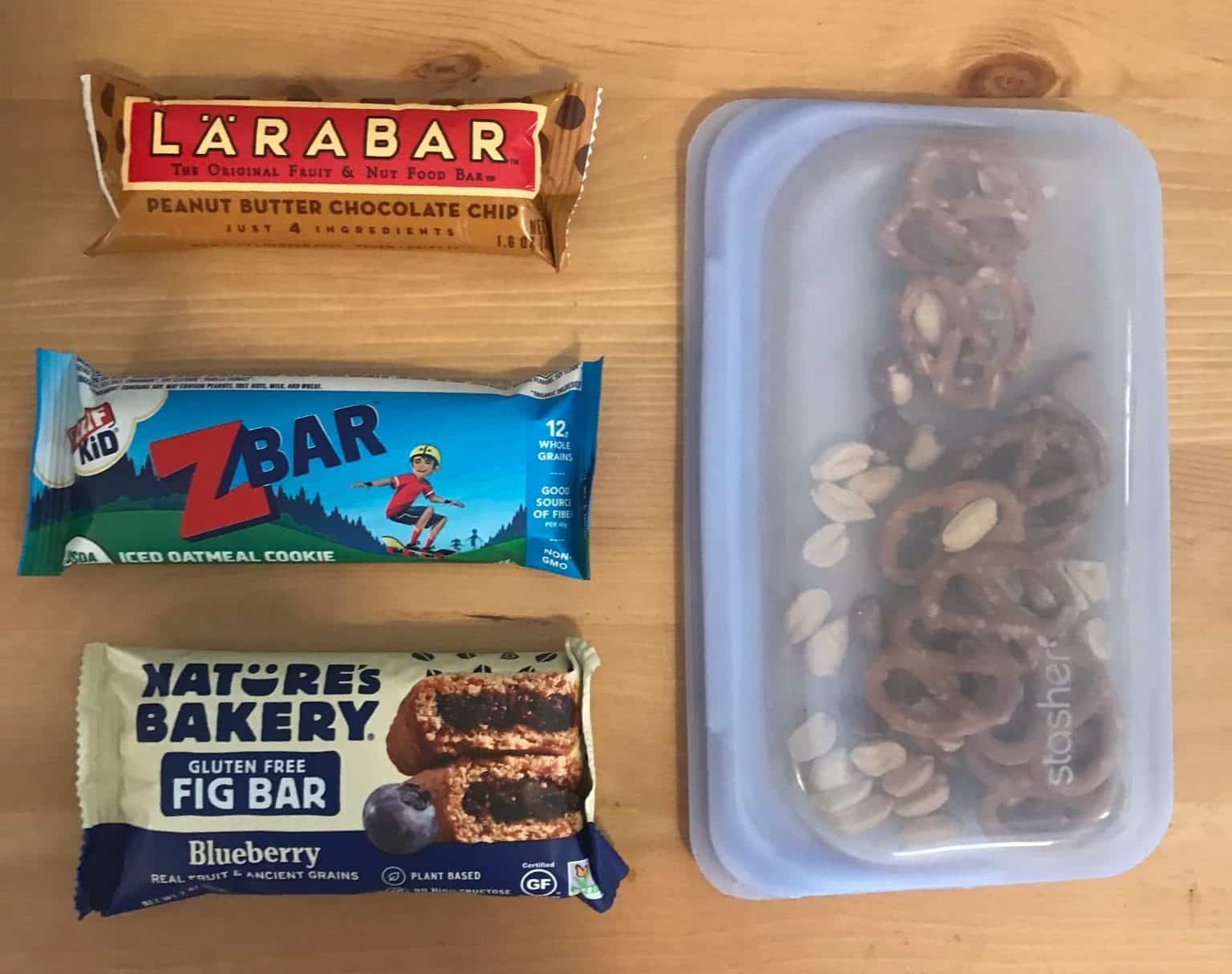 best road trip snacks for kids cover.