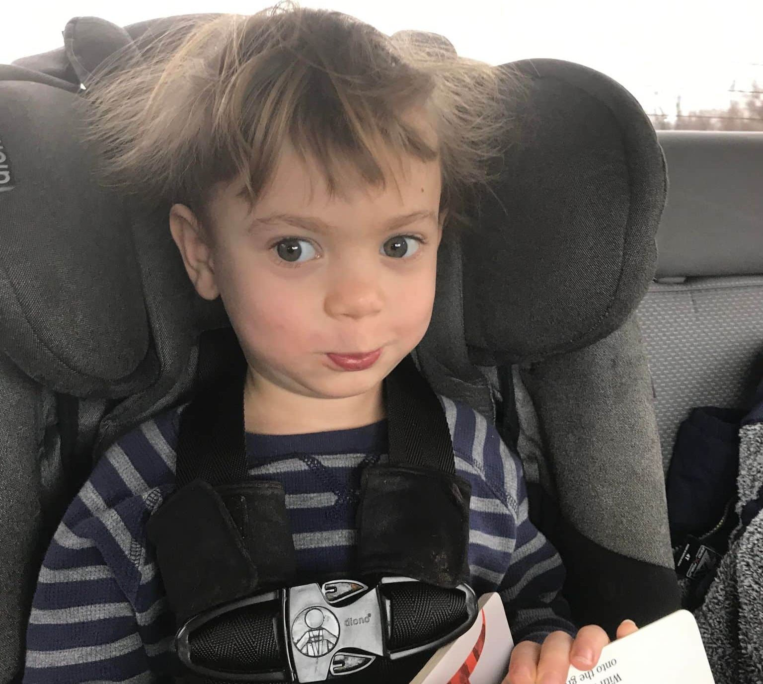 road trip with toddler: blog cover