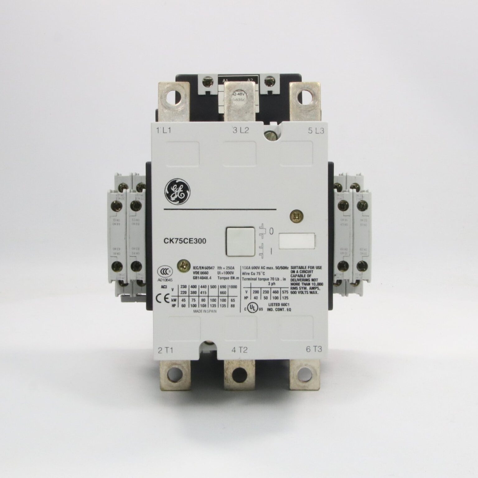 General Electric TFLASA6AB2 Auxiliary Switch