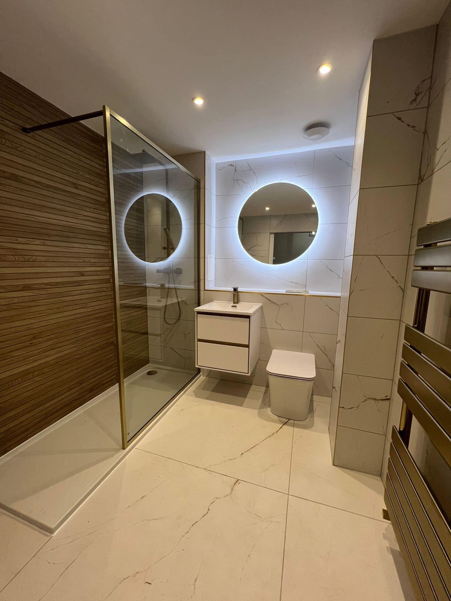 Bathroom Install Battlefield, luxurious tiled bathroom