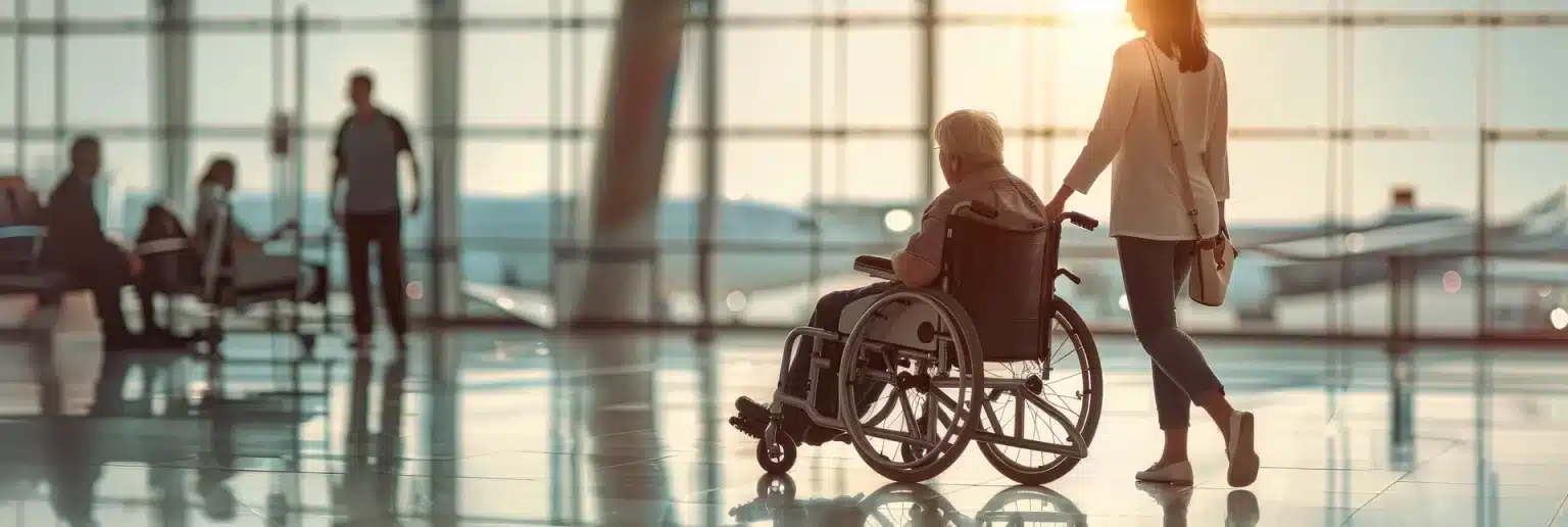 Medizinische Reisebegleitung mit AMTRAS und Lufthansa