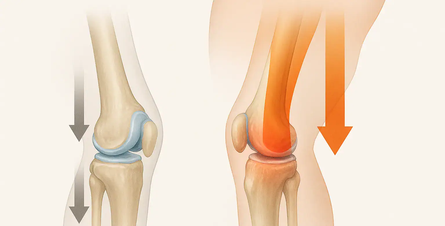 اضافه‌وزن، دشمن خاموش زانوها