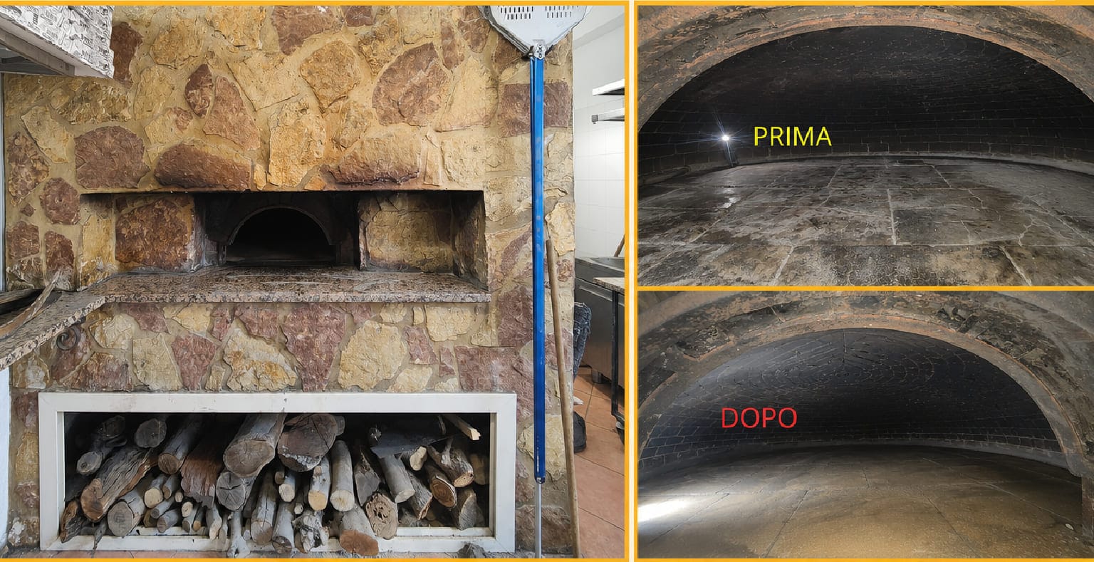 Restauro di un forno a legna in Sicilia - nuovo piano di cottura