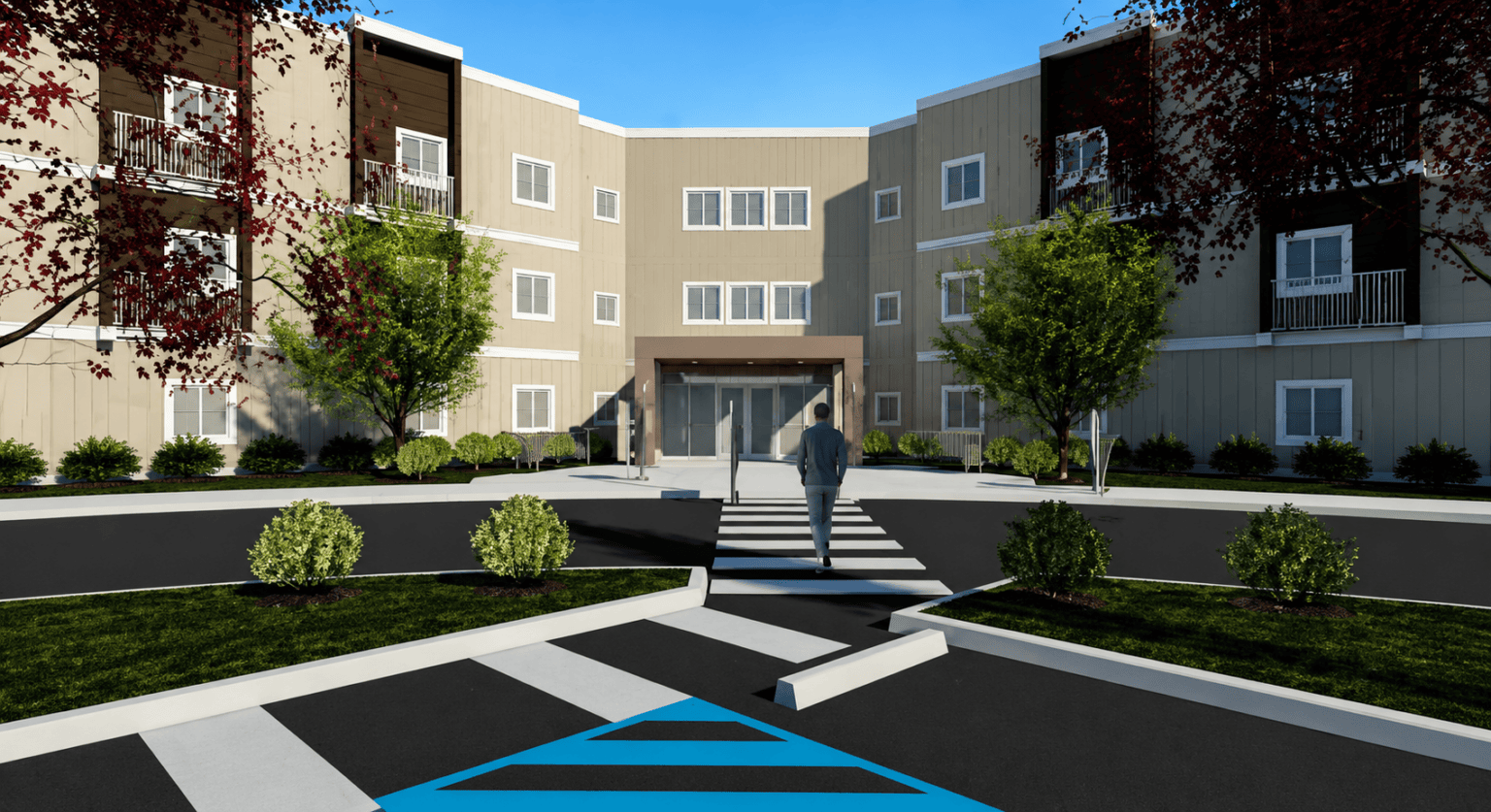 Governor Park Apartments entrance
