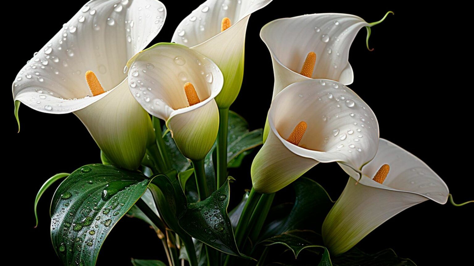 Peace lilies