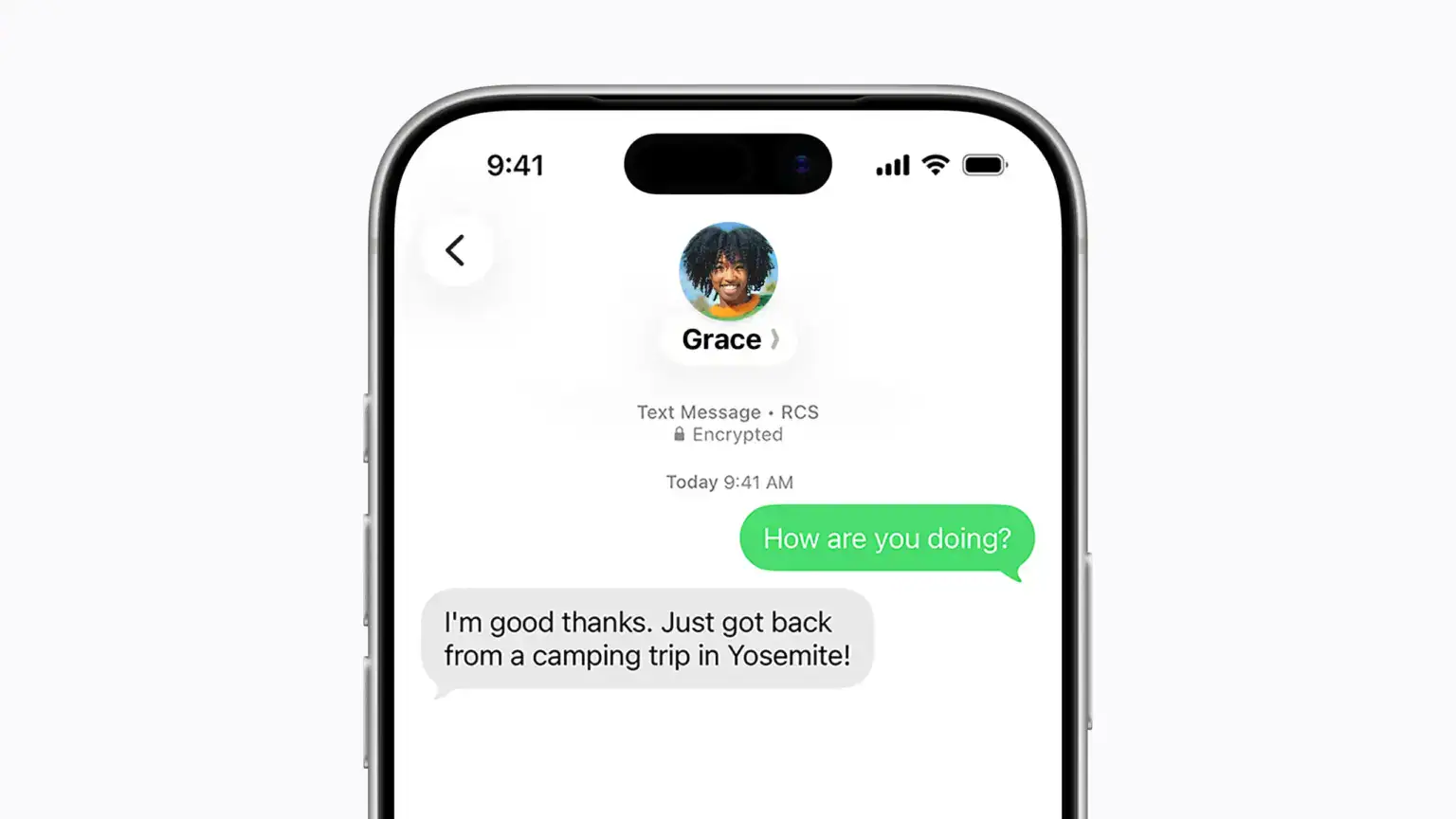 Apple RCS messaging