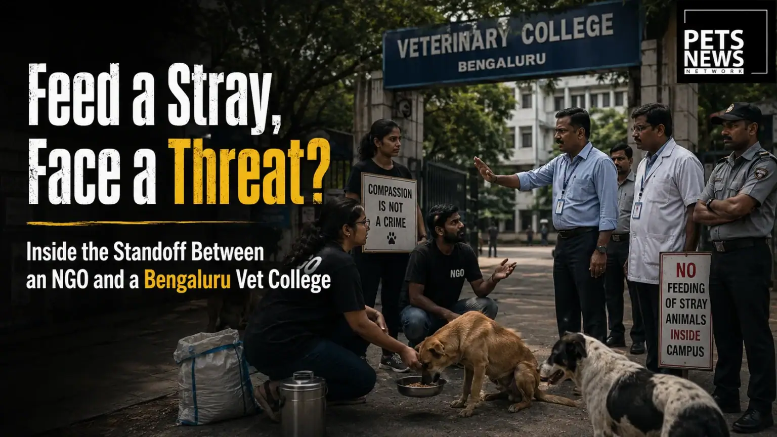 Feed a Stray, Face a Threat?