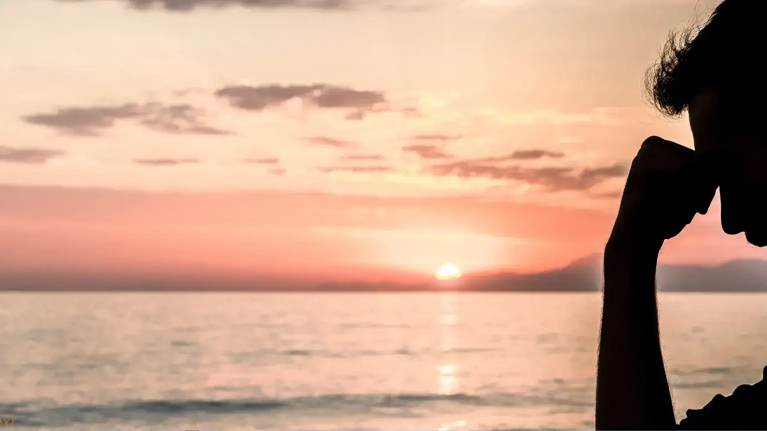 A man mired in deep thought