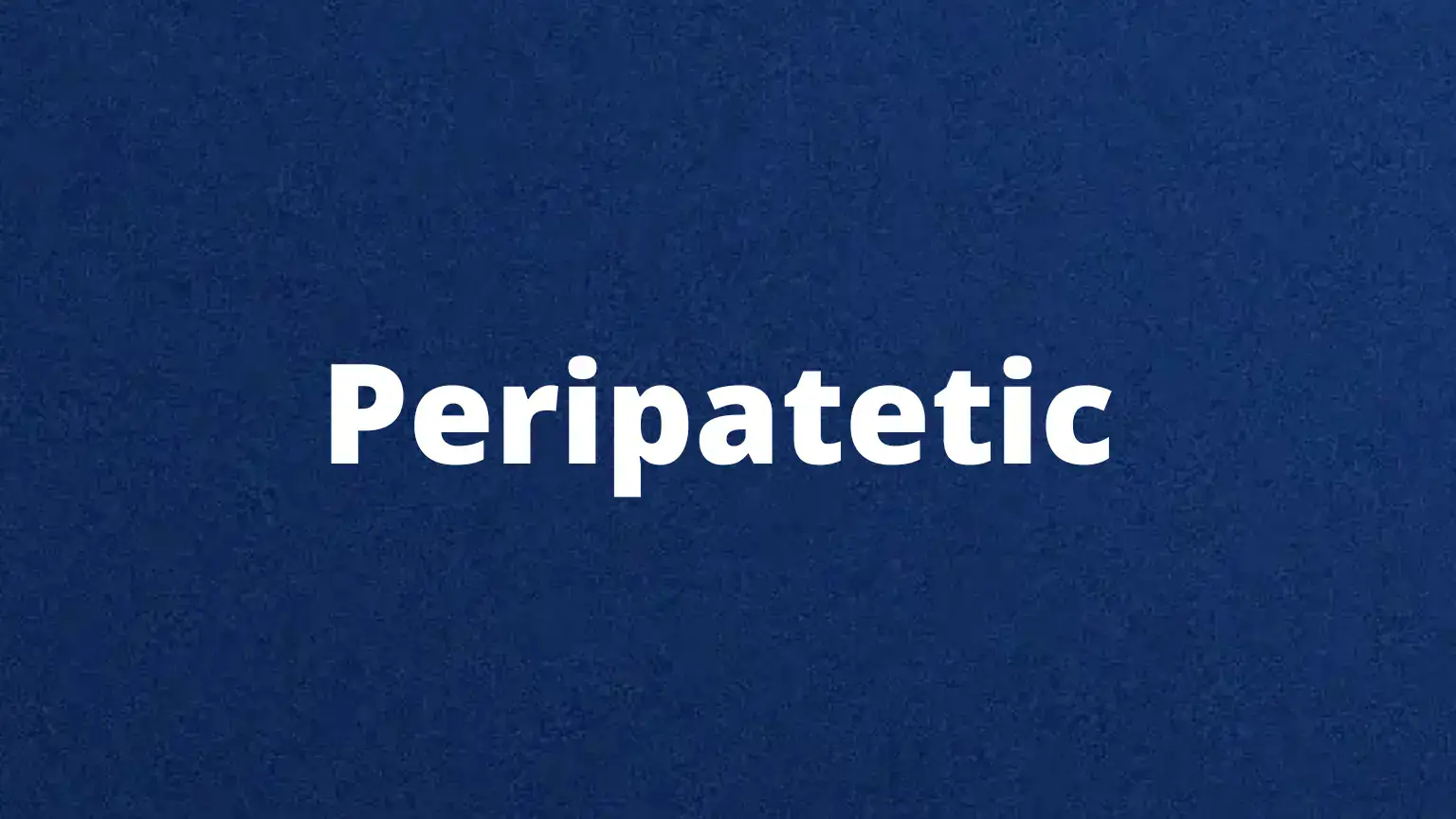 An uncommon word and its definition