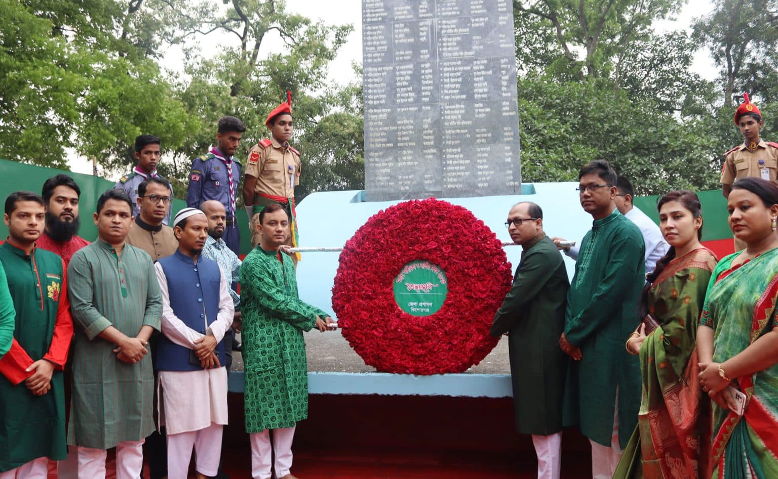 কিশোরগঞ্জে জেলা প্রশাসনের উদ্যোগে যথাযোগ্য মর্যাদায় মহান স্বাধীনতা ও জাতীয় দিবস উদযাপিত