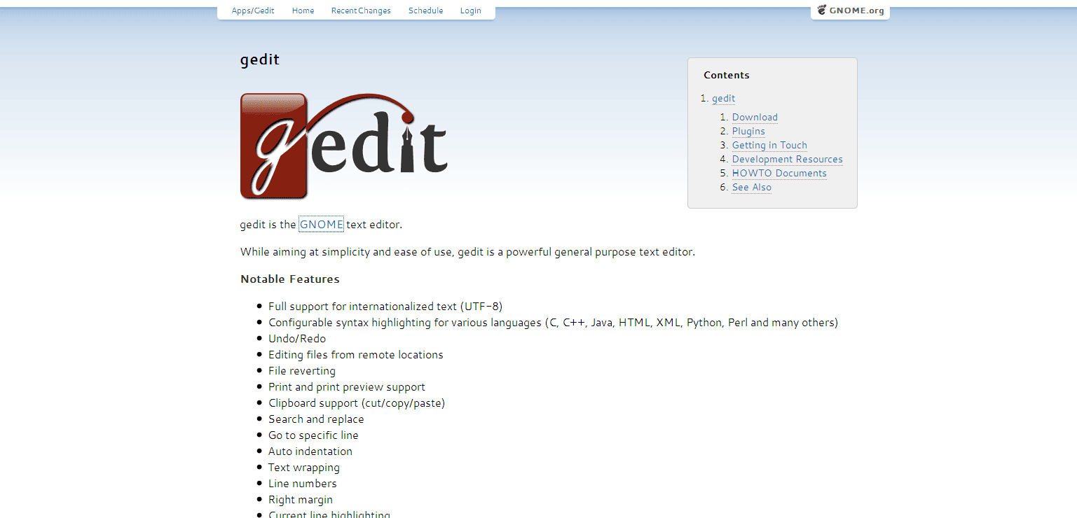 Gedit