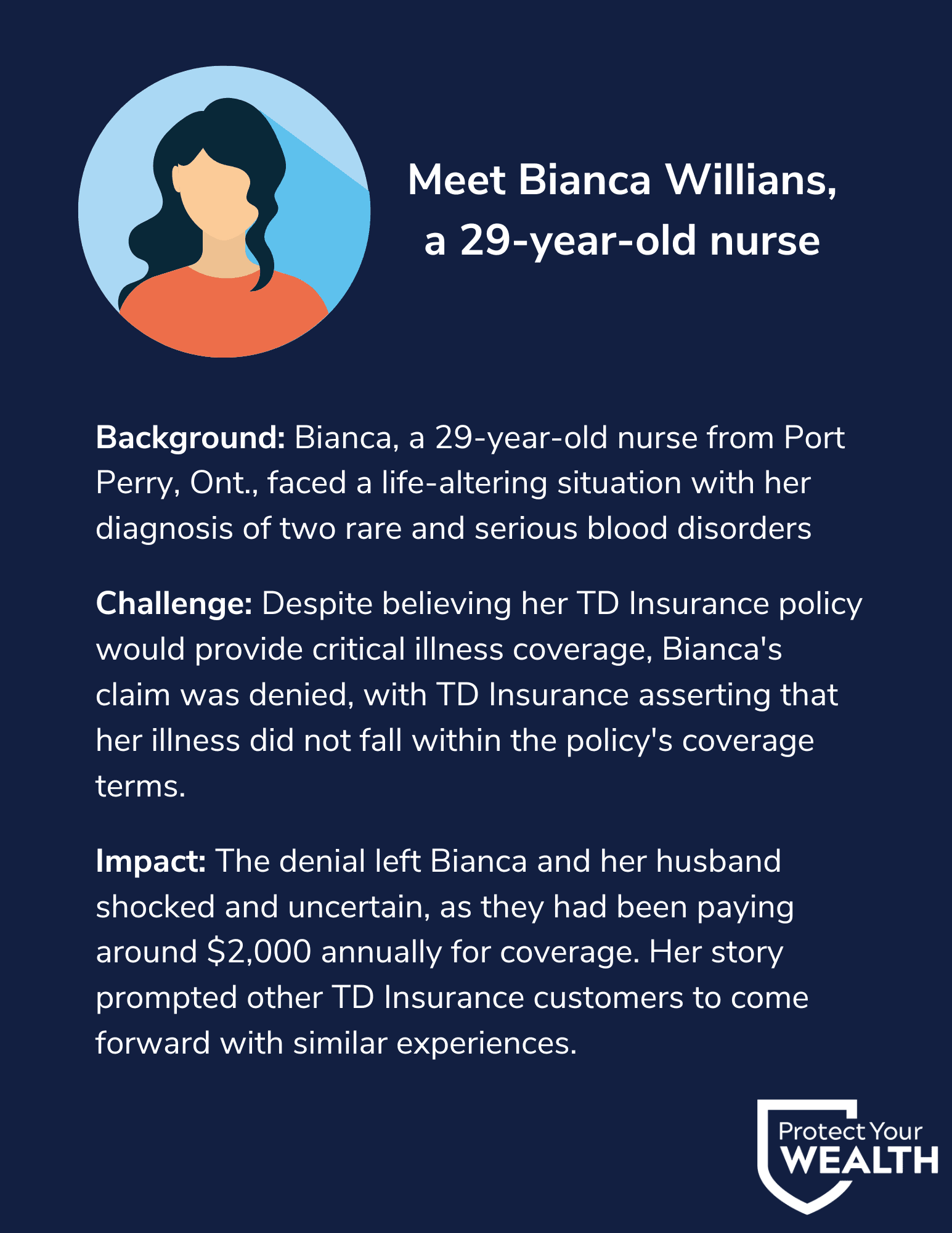 Bianca Williams TD Denial Case Study