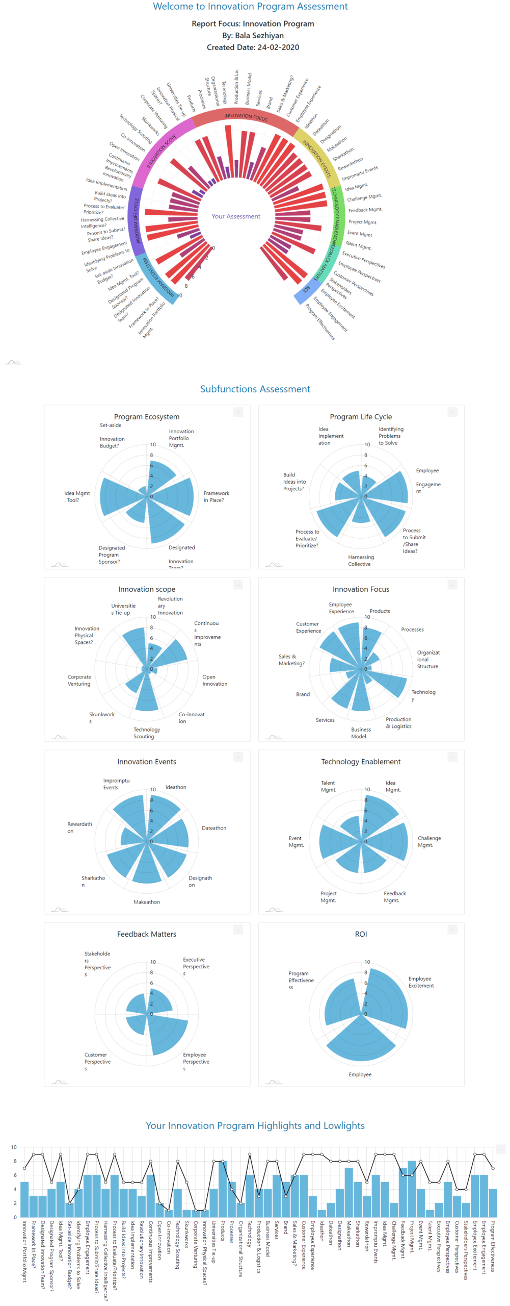 innovation program report