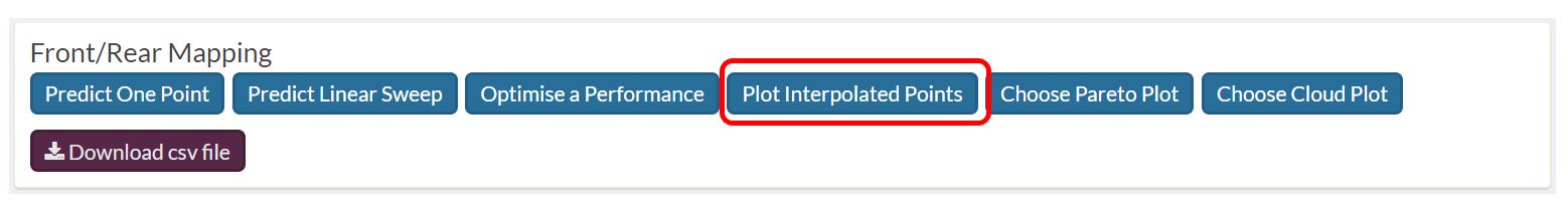 plot interpolated points