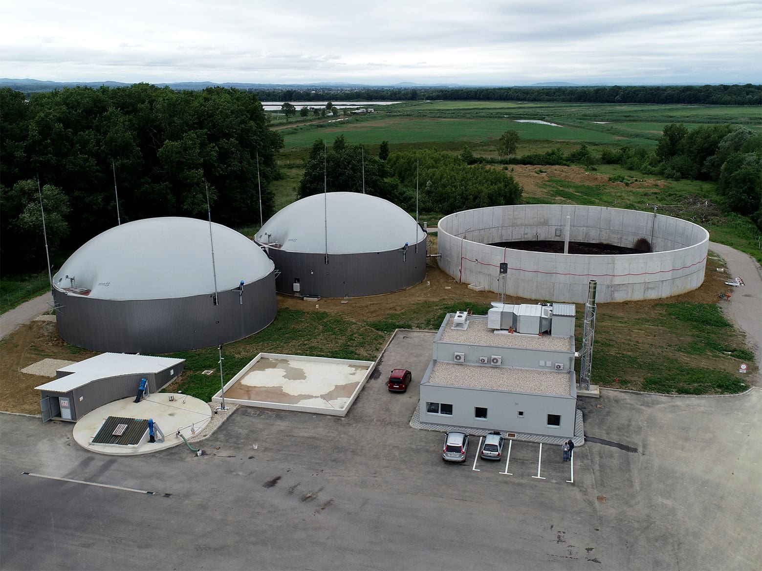 Biogas plant in Pisarovina