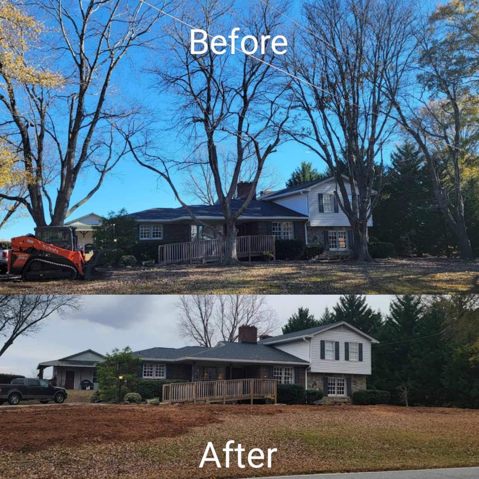 Tree service project photo from South Fork Tree Care LLC