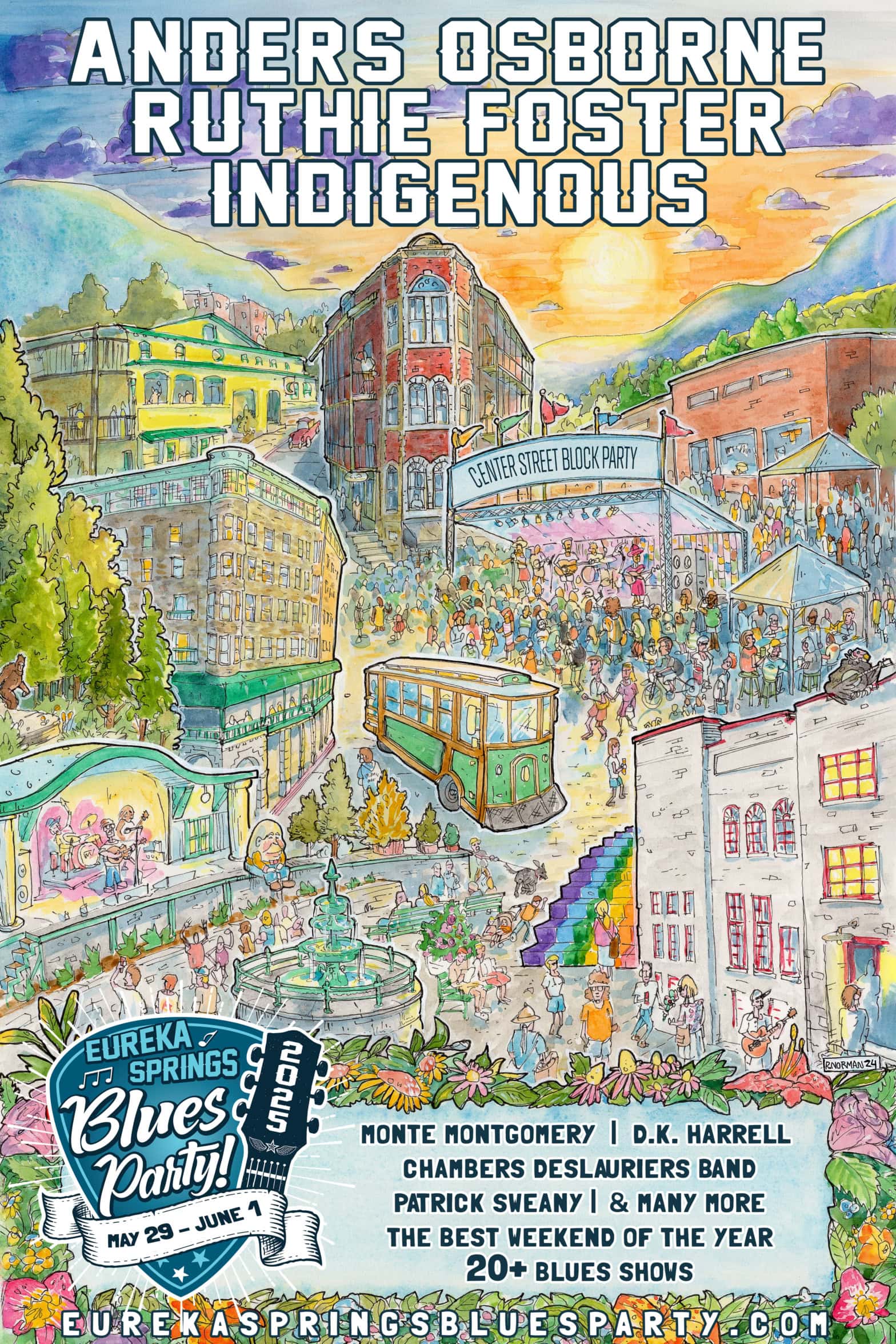 Eureka Springs Blues Festival Lineup