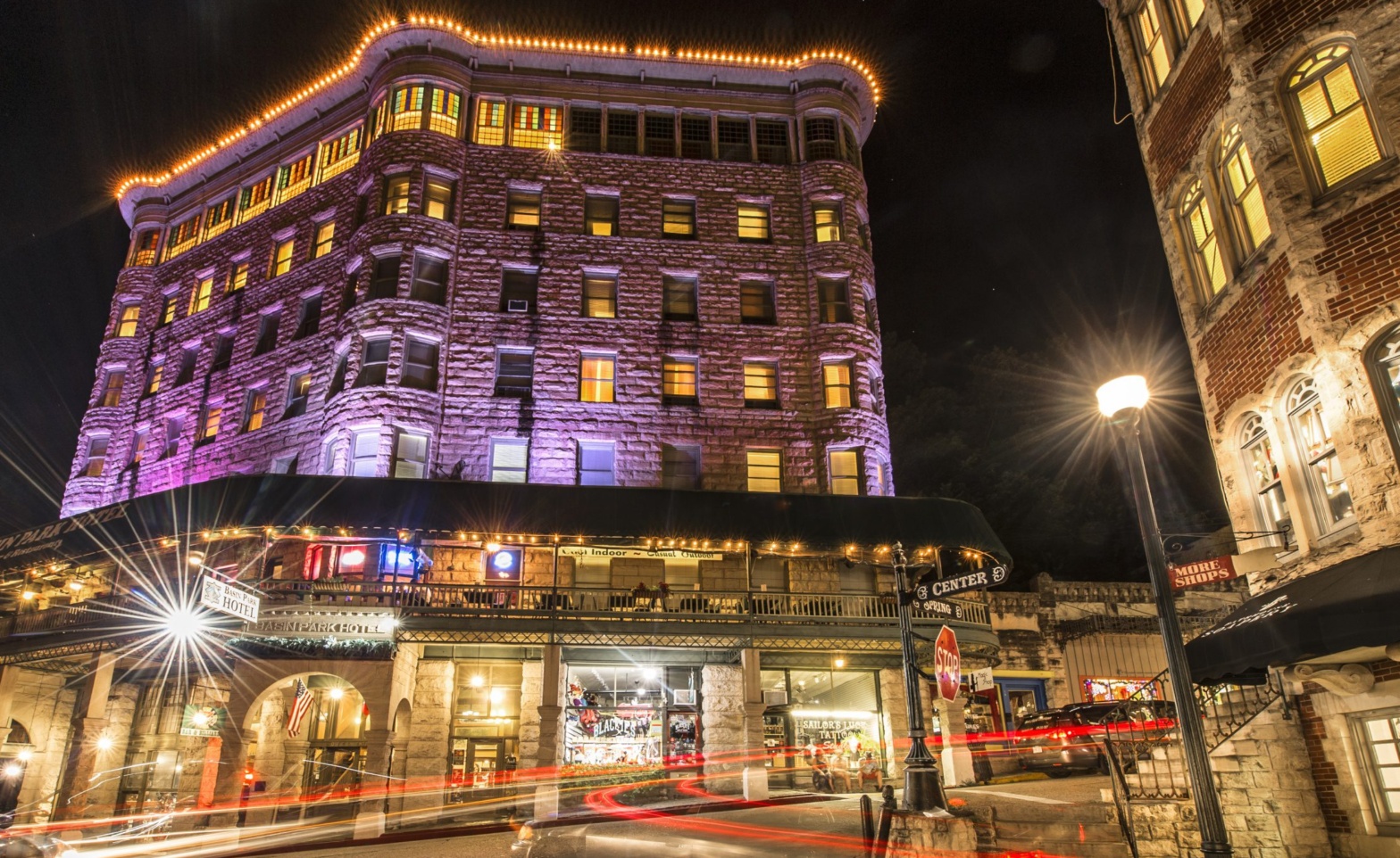 basin Park Hotel is the Center of Eureka Springs
