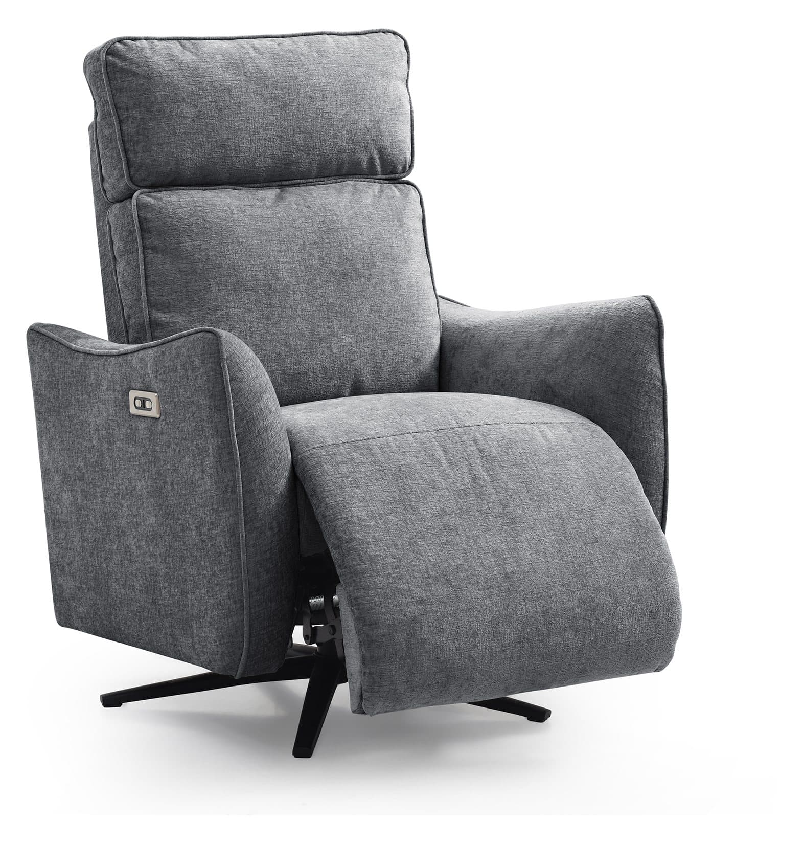 KY513 FINN ELECTRIC SWIVEL RECLINER GREY CUT OUT (2)