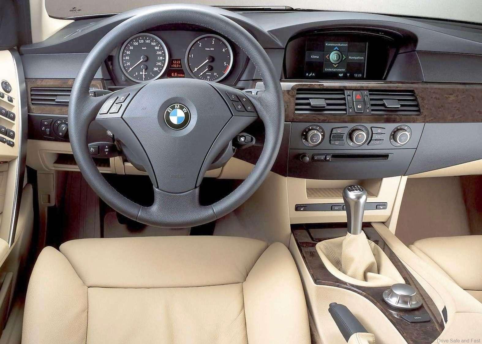 Chris Bangle BMW E60 cabin