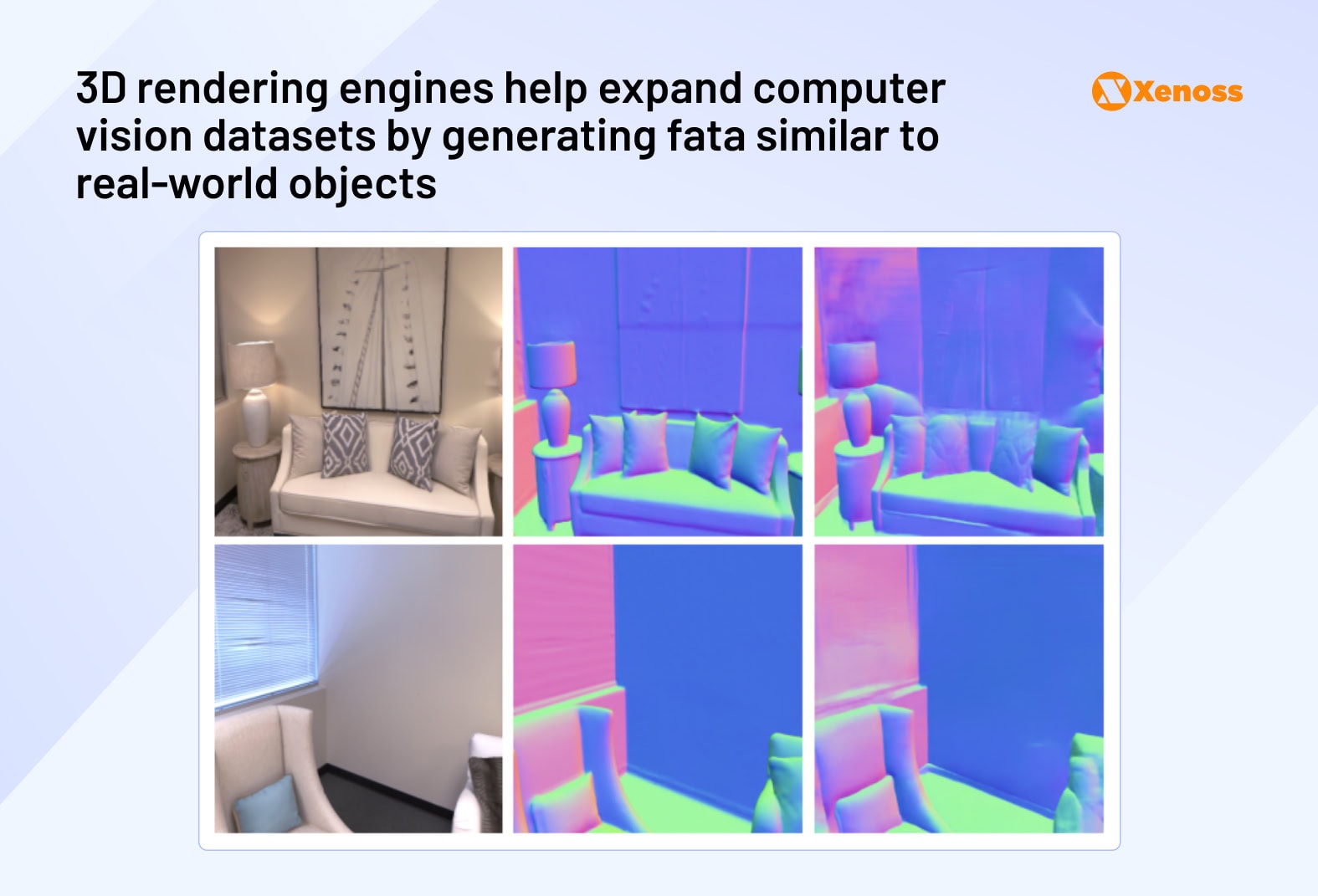 3D rendering engines help expand computer vision datasets by generating fata similar to real-world objects 3D rendering engines help expand computer vision datasets by generating fata similar to real-world objects