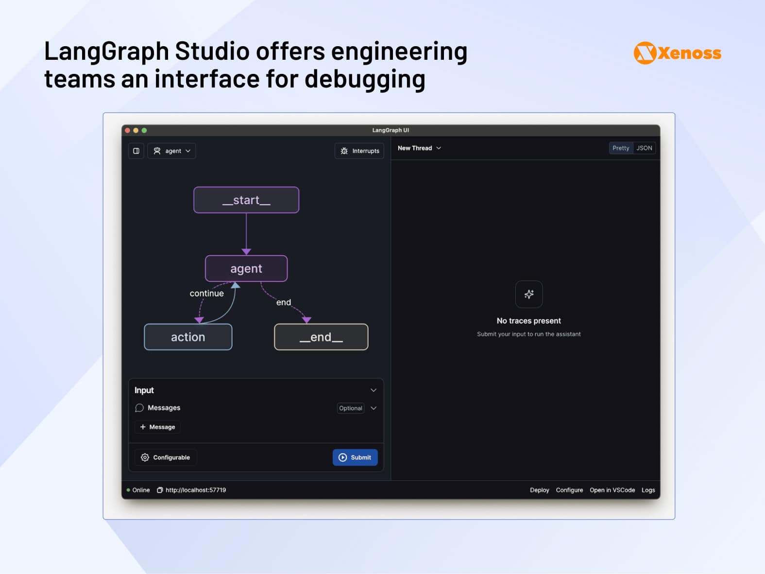LangGraph Studio offers engineering teams an interface for debugging LangGraph Studio offers engineering teams an interface for debugging