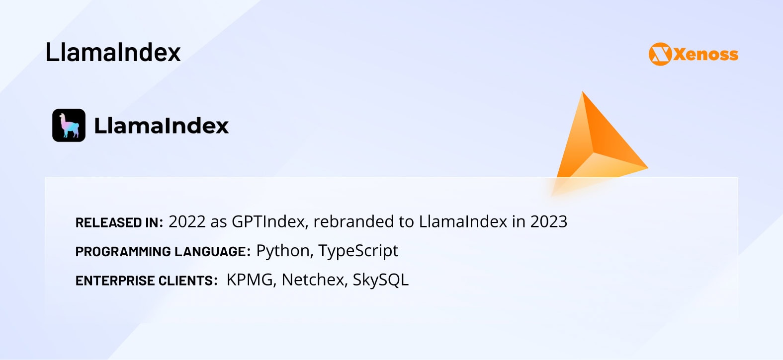 LlamaIndex key info LlamaIndex key info