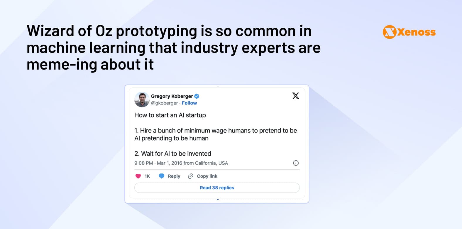 02Wizard of Oz prototyping is so common in machine learning that industry experts are meme-ing about it (7) Wizard of Oz prototyping is so common in machine learning that industry experts are meme-ing about it