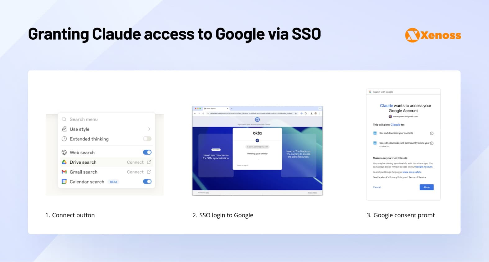 Granting Claude access to Google via SSO Granting Claude access to Google via SSO
