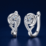 glamavera-verlane-moissanite-hoops-sILVER bleu