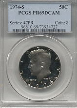 1974-S PCGS PR69 DCAM