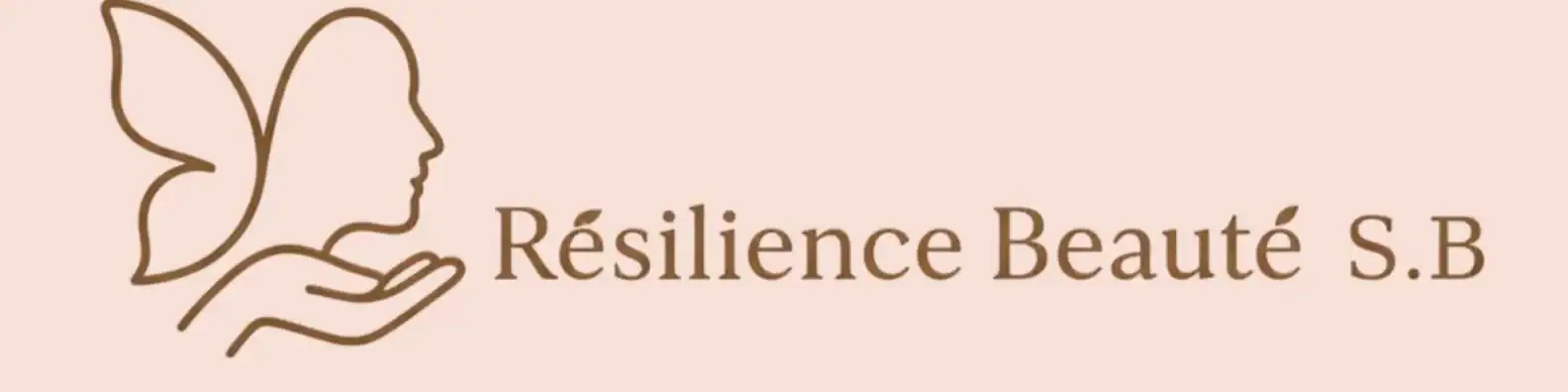 Logo Résilience Beauté S.B, socio-esthétique et accompagnement bien-être bienveillant