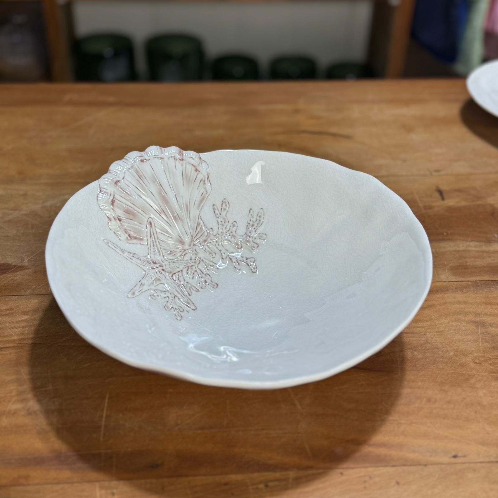 BOWL RASO MELAMINA BEGE CONCHA U
