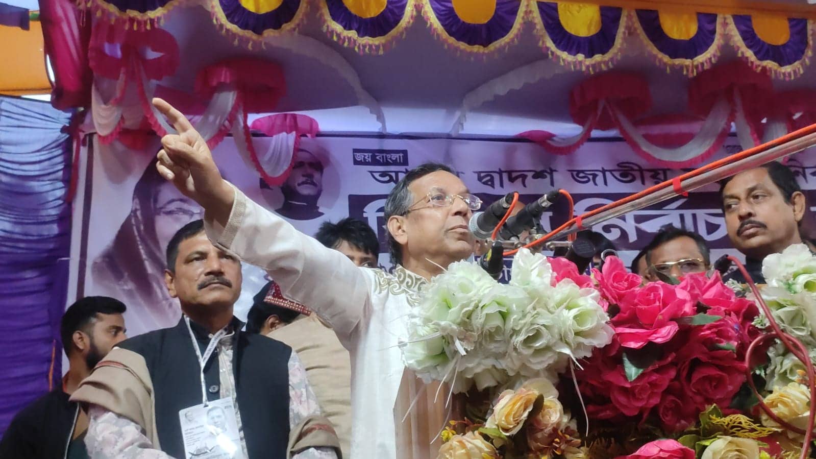নির্বাচন বানচালে ষড়যন্ত্রকারিরা সাবধান’ বিএনপি’র কাছে শিশুও নিরাপদ নয়,আইনমন্ত্রী