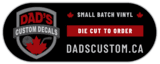 Dad's Custom Decals