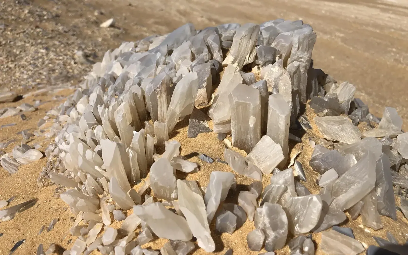 Crystal Mountain Egypt Western Desert