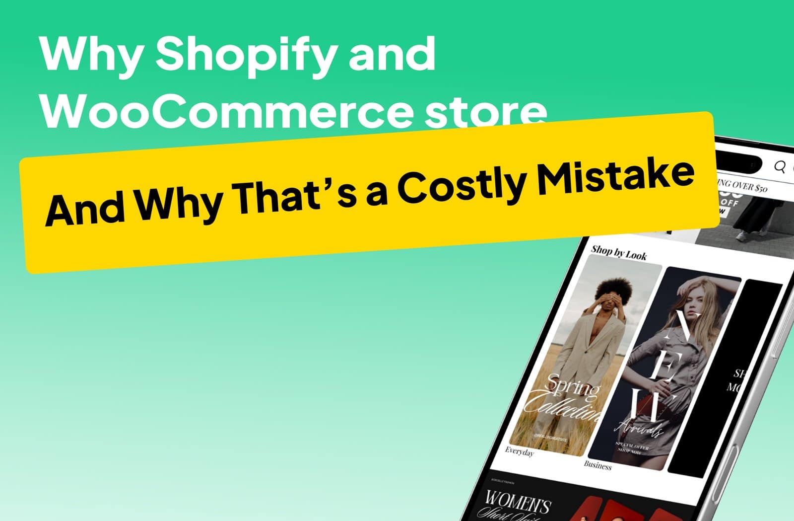 Costly Mistakes Shopify and WooCommerce Store Owners