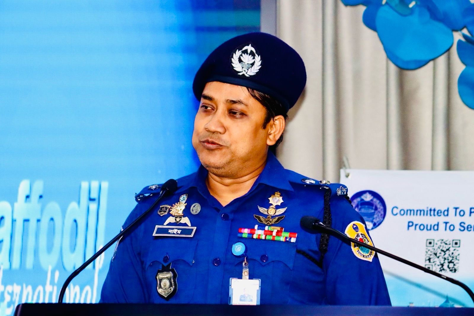 ড্যাফোডিল ইন্টারন্যাশনাল ইউনিভার্সিটিতে টুরিস্ট পুলিশ ঢাকা রিজিয়নের দিনব্যাপী “স্টুডেন্ট ট্যুরিজম সিকিউরিটি” শীর্ষক মতবিনিময় সভা