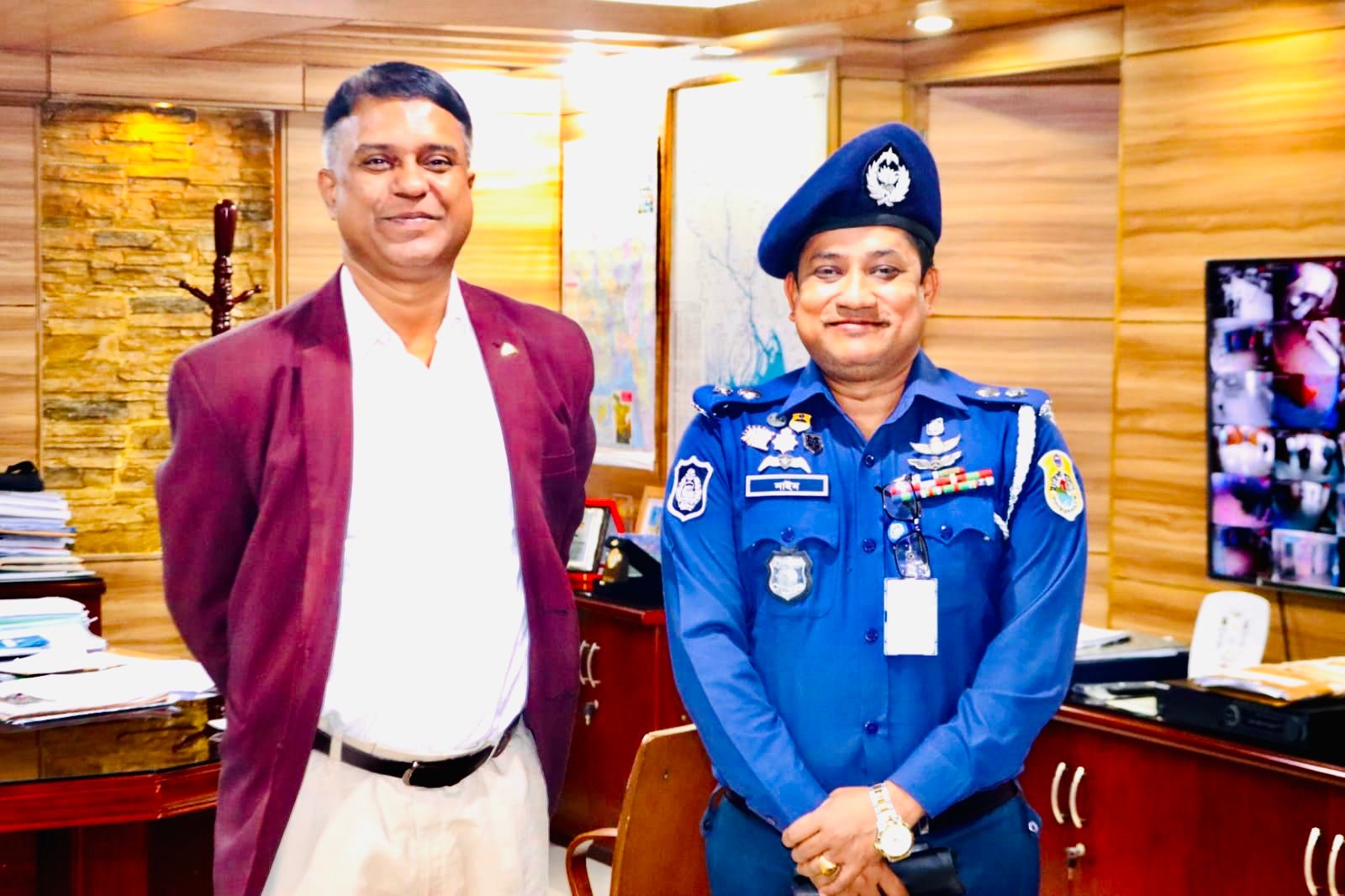 মুন্সীগঞ্জের মাওয়া ঘাটে পর্যটন শিল্পের প্রসারে টুরিস্ট পুলিশ ও বিআইডব্লিউটিএ একসাথে কাজ করবে