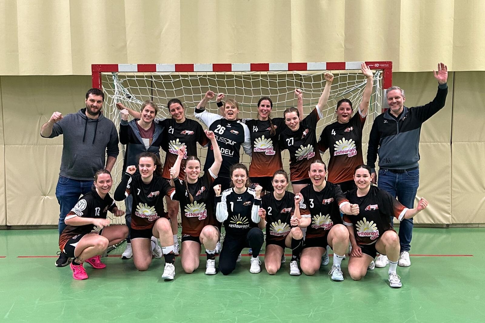 Spielfoto des Handballvereins Albis Foxes