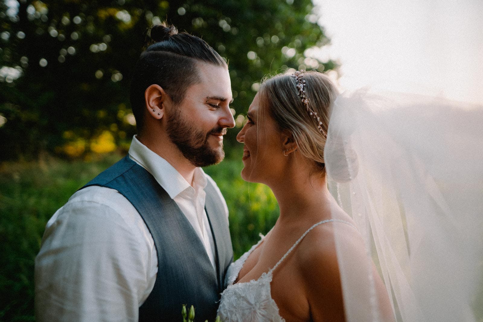 Schleier bei Paarshooting