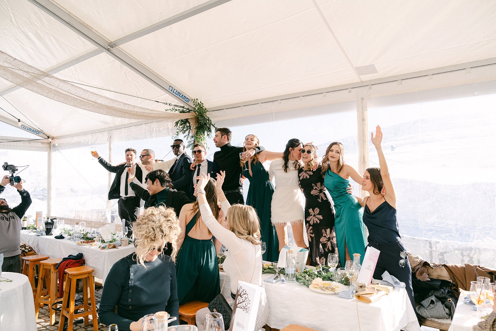 Andrea Gallucci - Destination Wedding Photographer- Amalfi Coast Positano Santorini Barcellona Rome Ravello Paris New York wedding reception party in the Italian alps