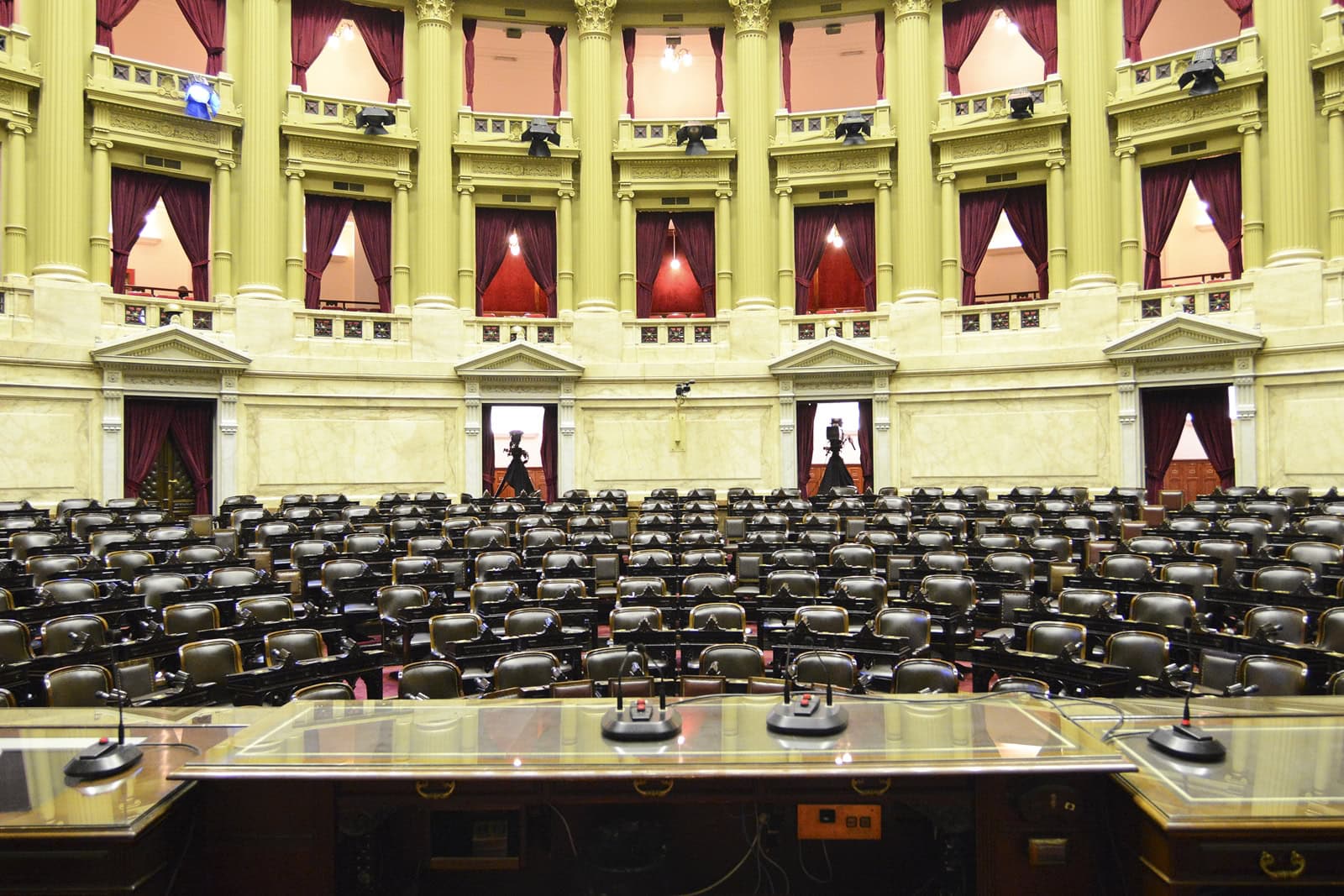 Recinto de la Cámara de Diputados de la Nación